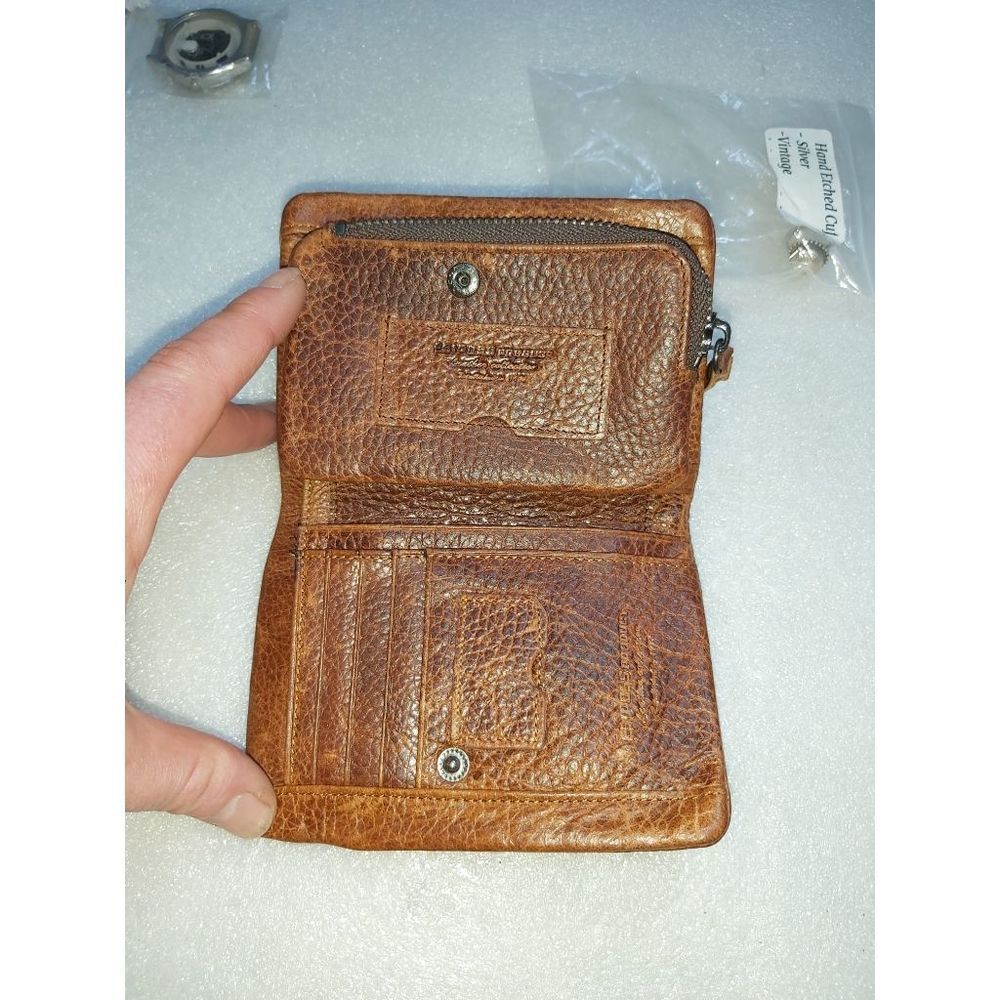 ESIPOSS FASHION LEATHER Mens Wallet - Picture 5 of 8